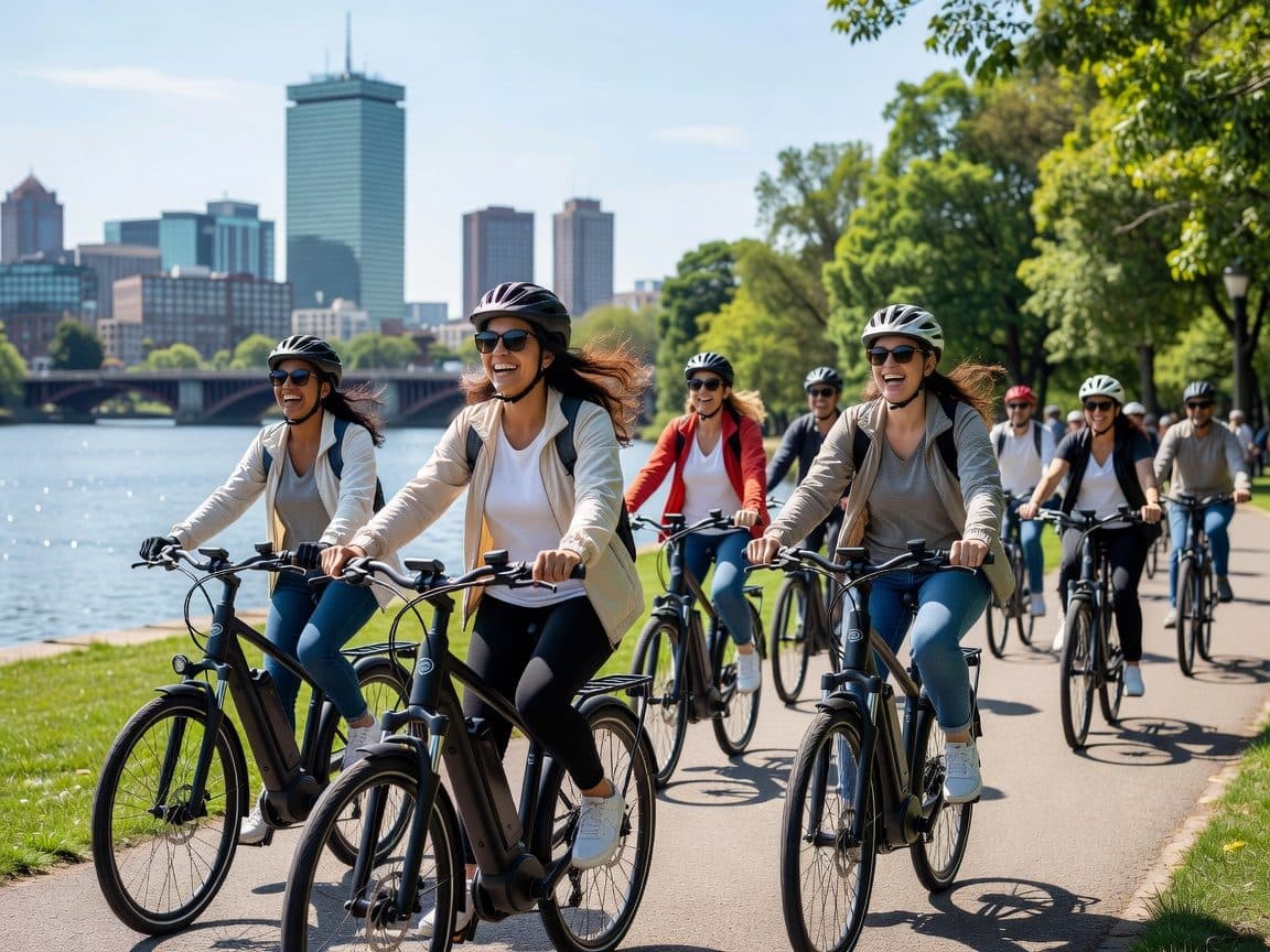 Boston: 2.5-Hour City View Bike Tour