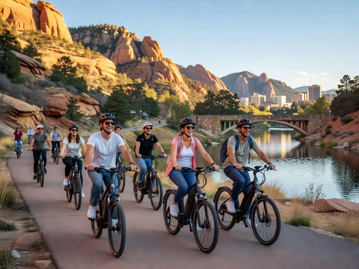 Boulder: Eldorado Canyon E-Bike Tour with Ice Cream Stop