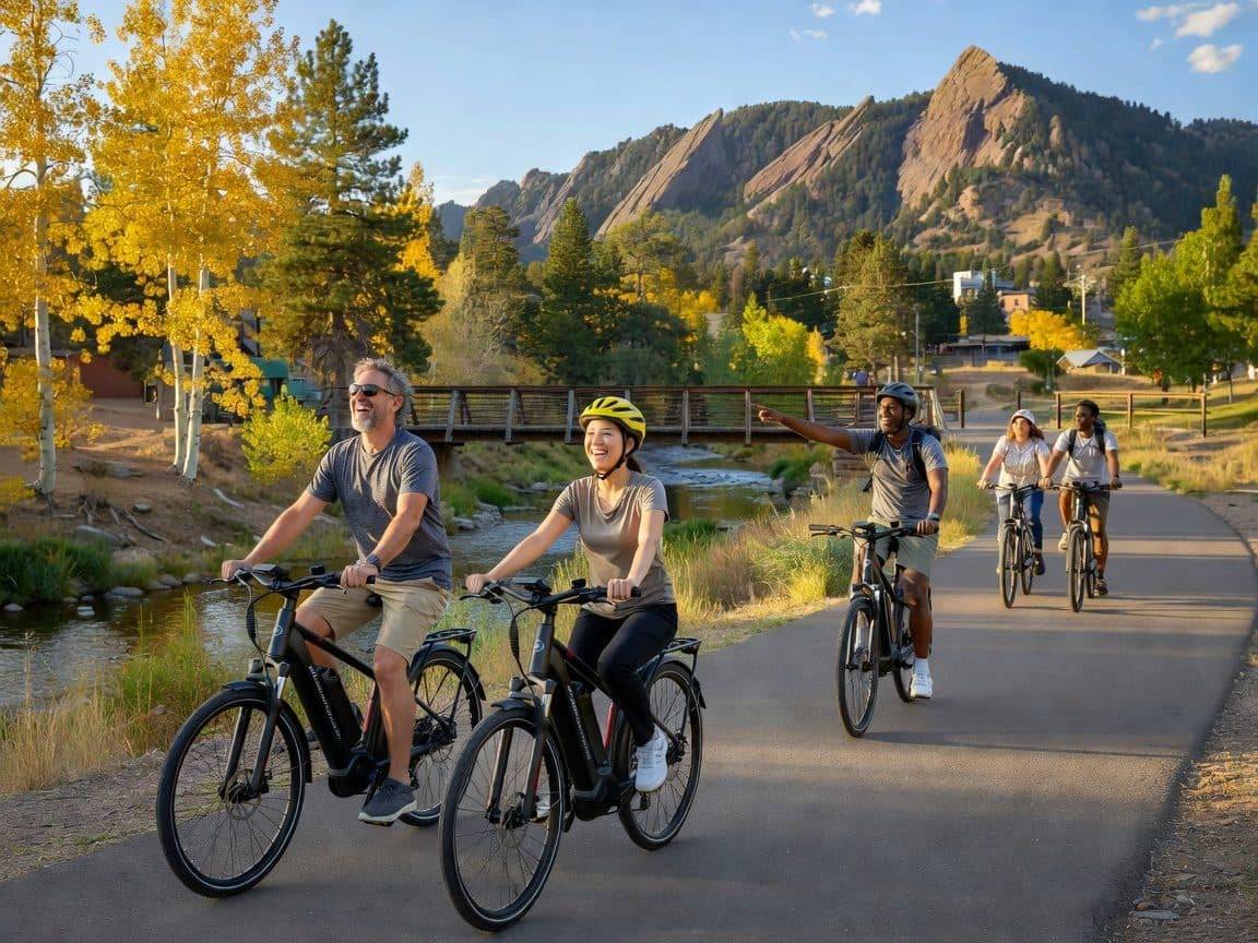 Best of Boulder eBike Tour – City to Foothills