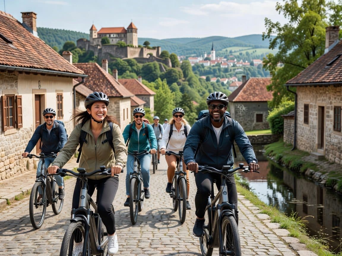 Brasov: eBike Tour to Poiana Brasov (Old Town & Forest)