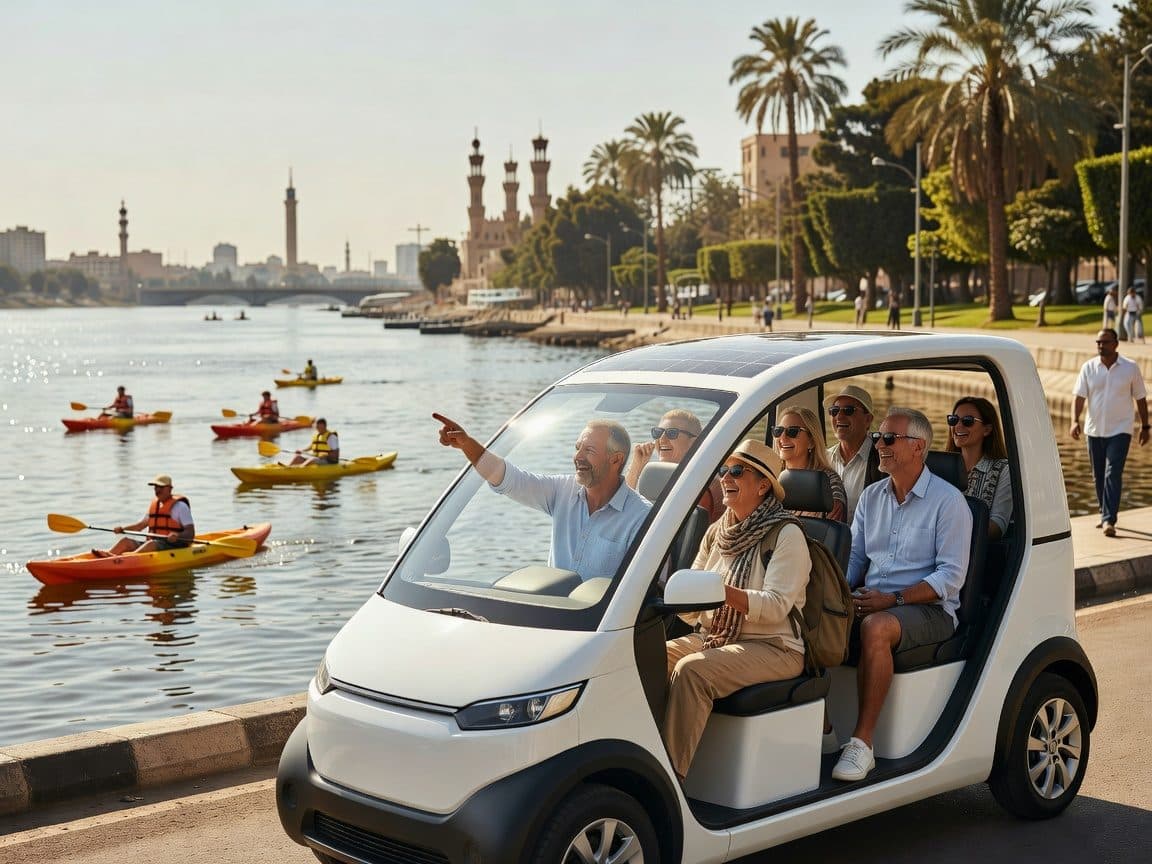 Cairo: Guided Kayaking Tour on the Nile River