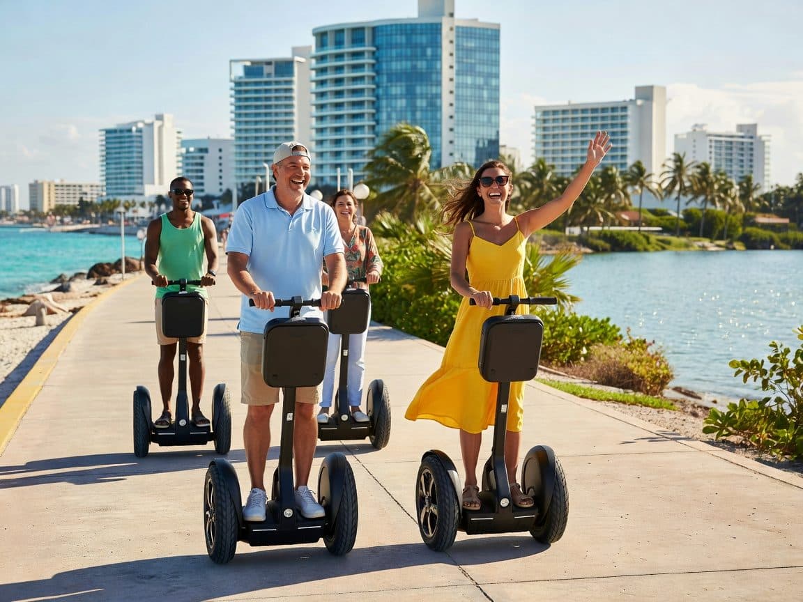 Cancun: Segway Adventure! 90 min Guided Tour in Hotel Zone