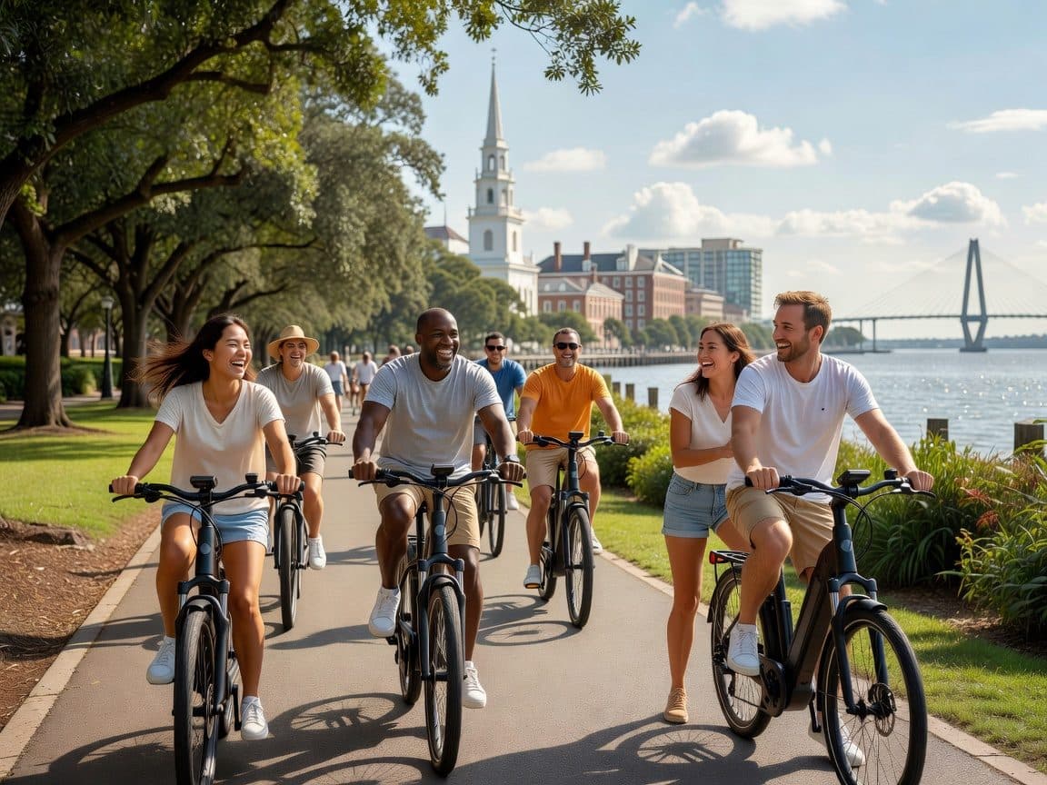 Charleston: Film & OBX Locations E-Bike Tour