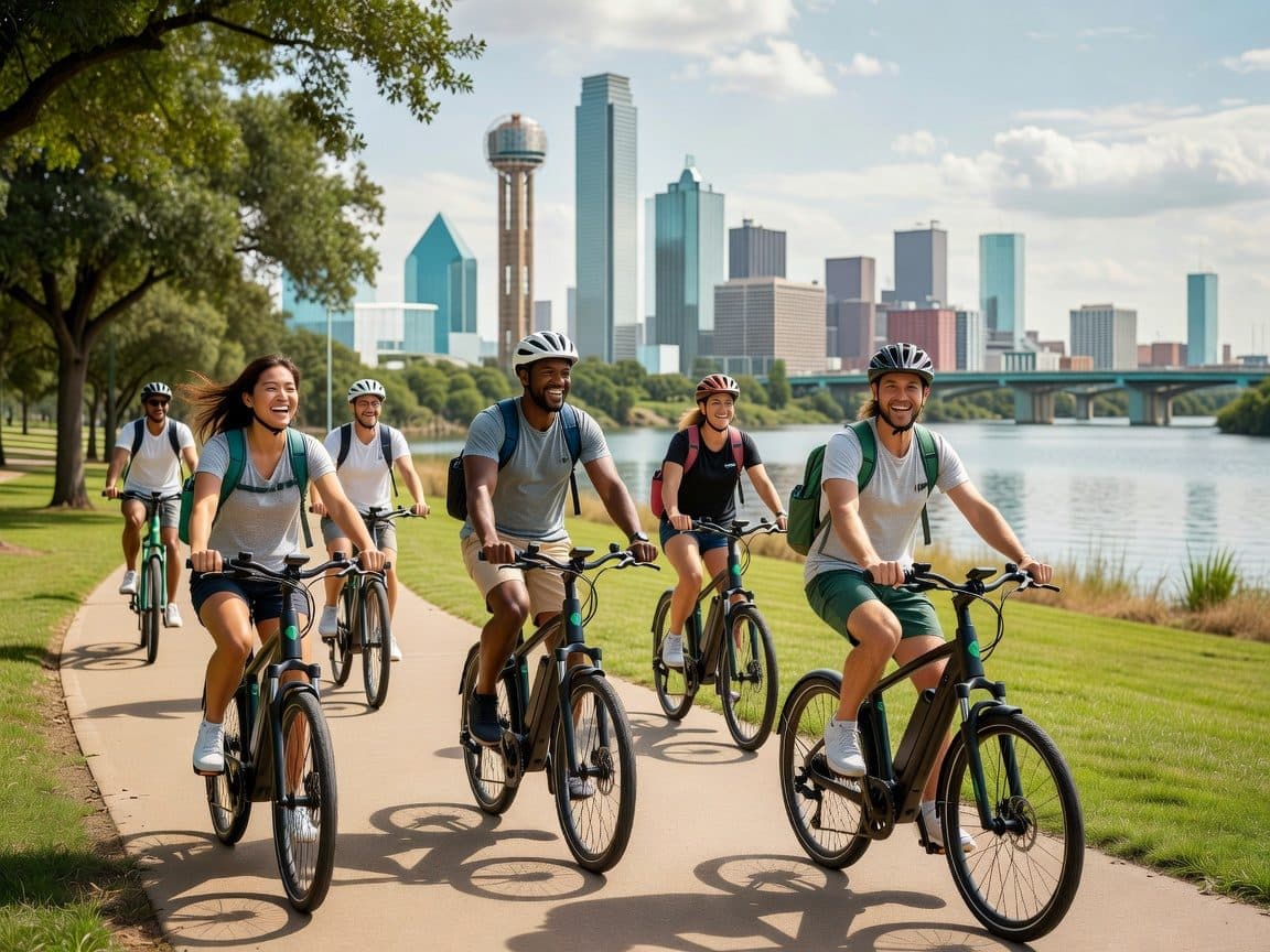 Dallas: 2-Hour E-Bike Rental with Helmet and Lock