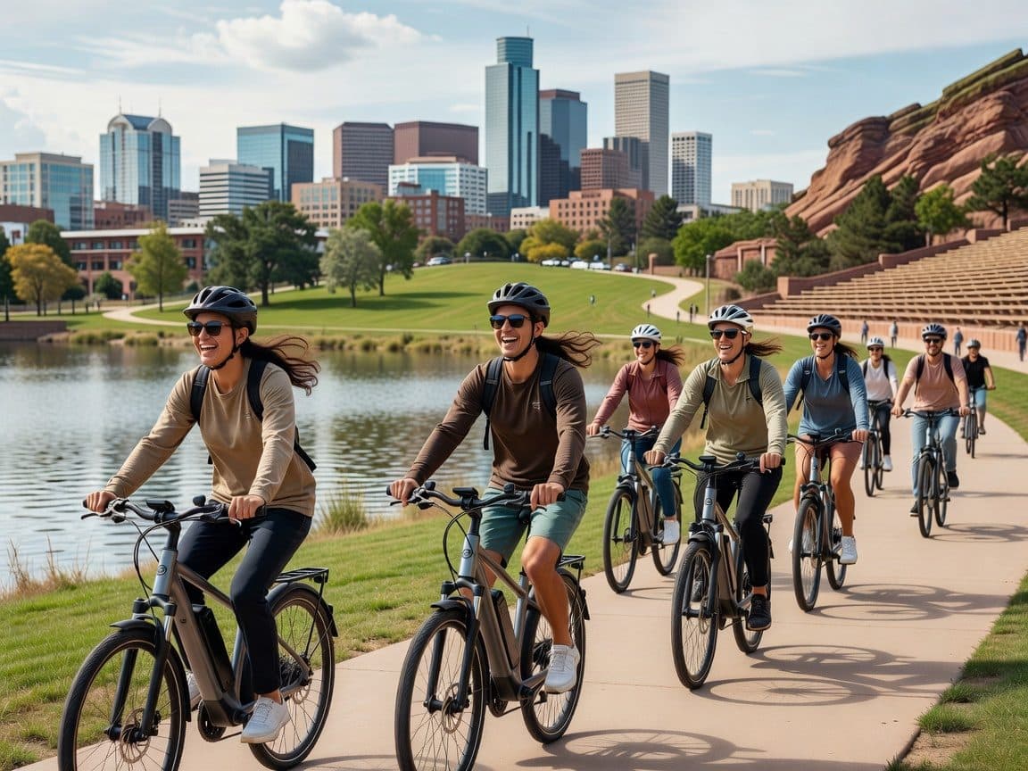 E-bike Tour of Golden and Red Rocks Amphitheater - Half Day