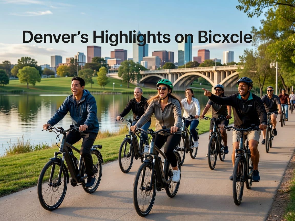 Denver's Highlights on Bicycle