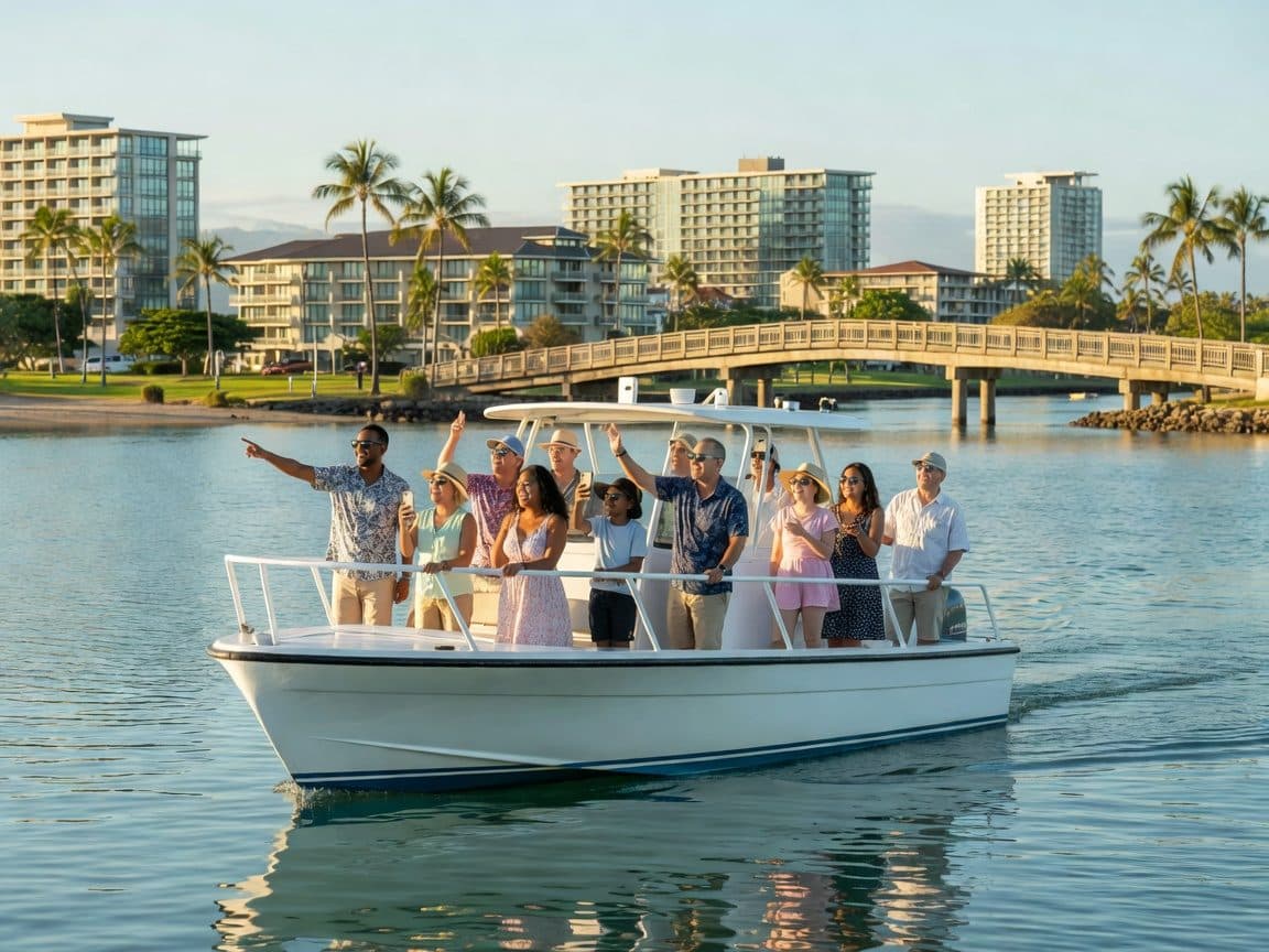 Wai Kai Lagoon: Duffy Boat Cruise