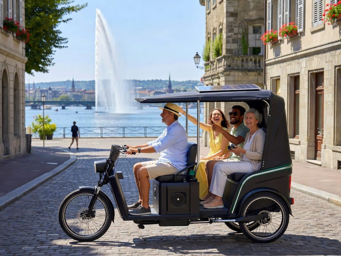 Geneva: Vineyard Tour & Wine Tasting by TukTuk