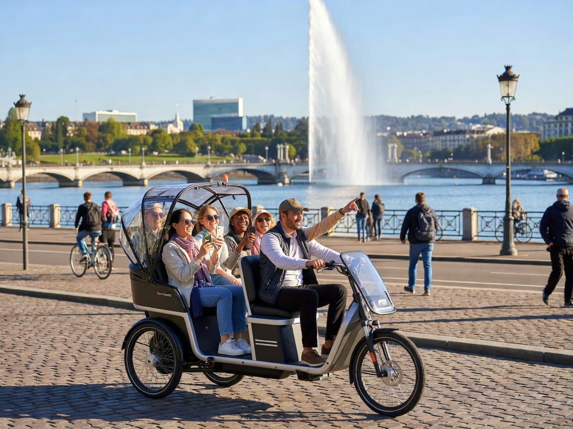 Geneva: Highlight Tour in TukTuk
