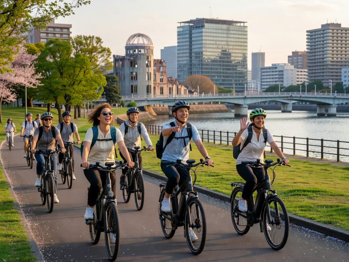 Hiroshima: Peace Cycling Tour with Local Guide