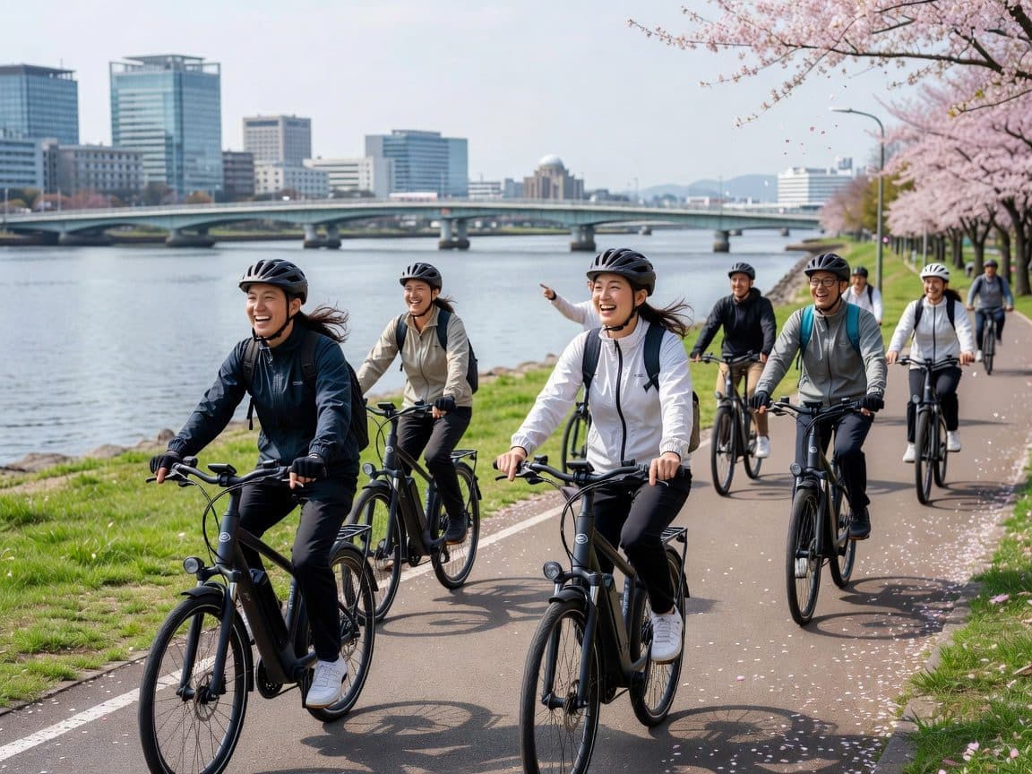 Hiroshima Country Cycling: Explore Rural Life by E-Bike