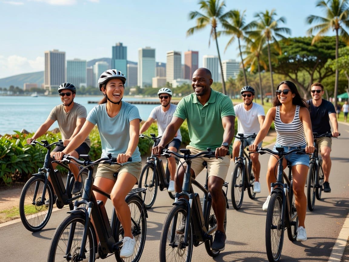 Oahu: Kualoa Ranch Beginner-Friendly E-Bike Tour