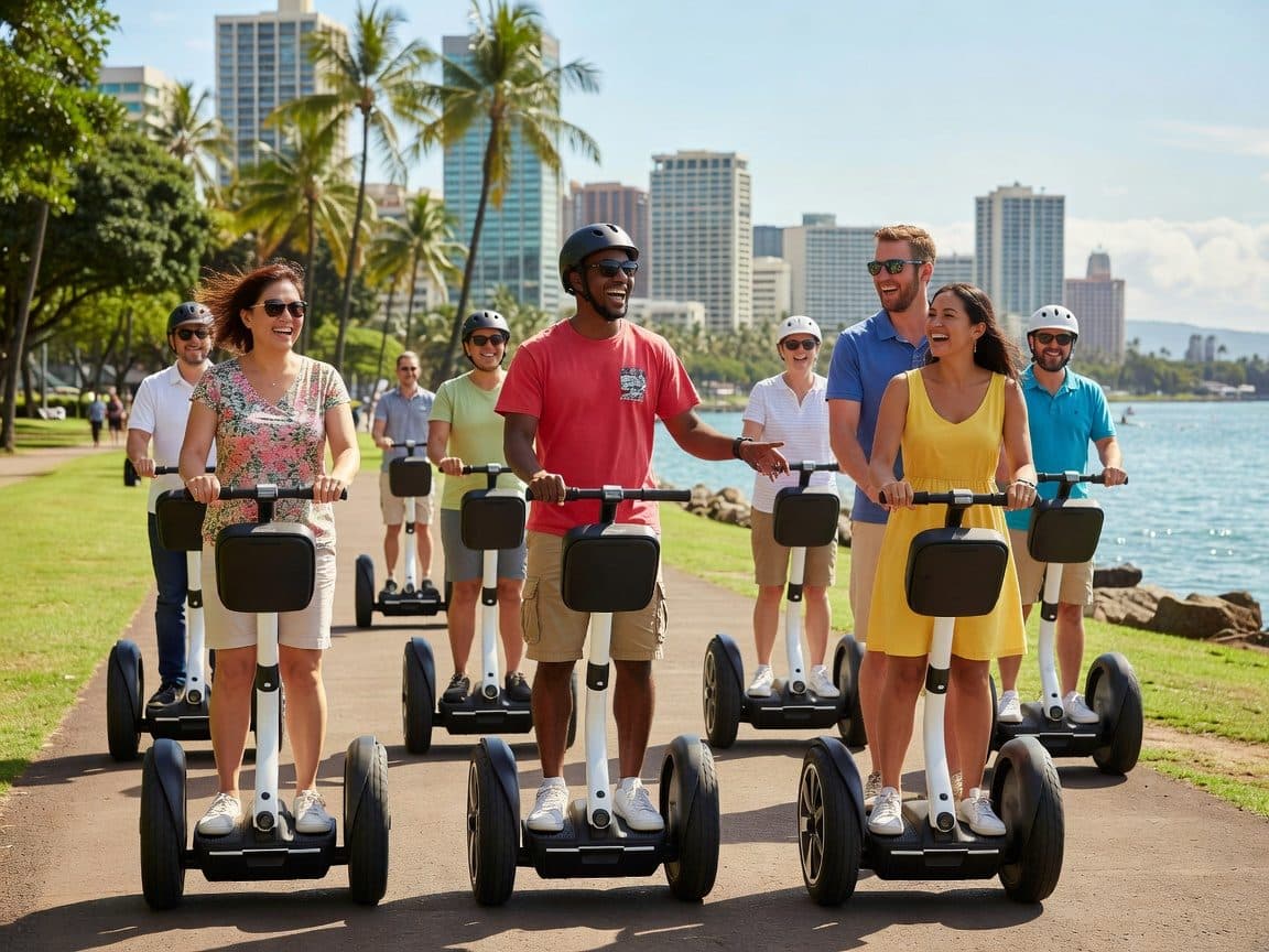 Honolulu: Historic Downtown Segway Tour