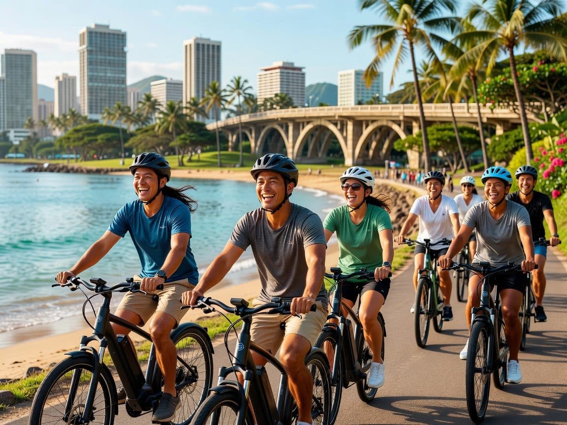 Haleiwa: North Shore Guided Electric Bike Tour
