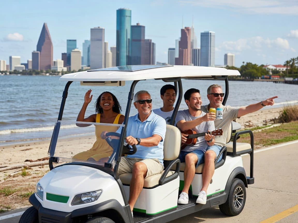 Houston: Karaoke Kart BYOB Tour with Bar Stop