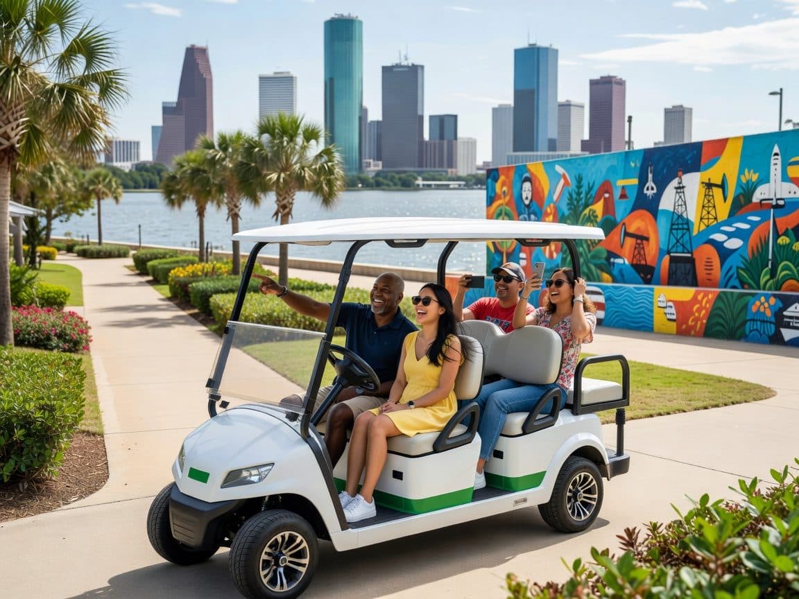 Houston: Mural Tour by Electric Cart