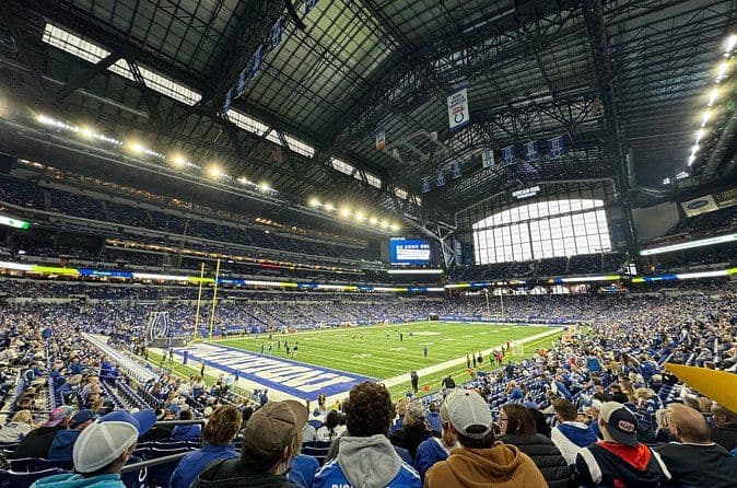 Indianapolis Colts Football Game at Lucas Oil Stadium