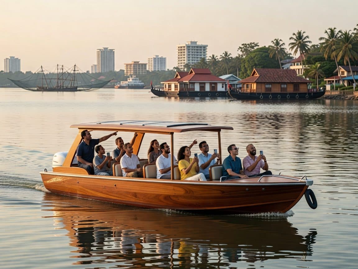 Kochi: Electric Boat Private Tour