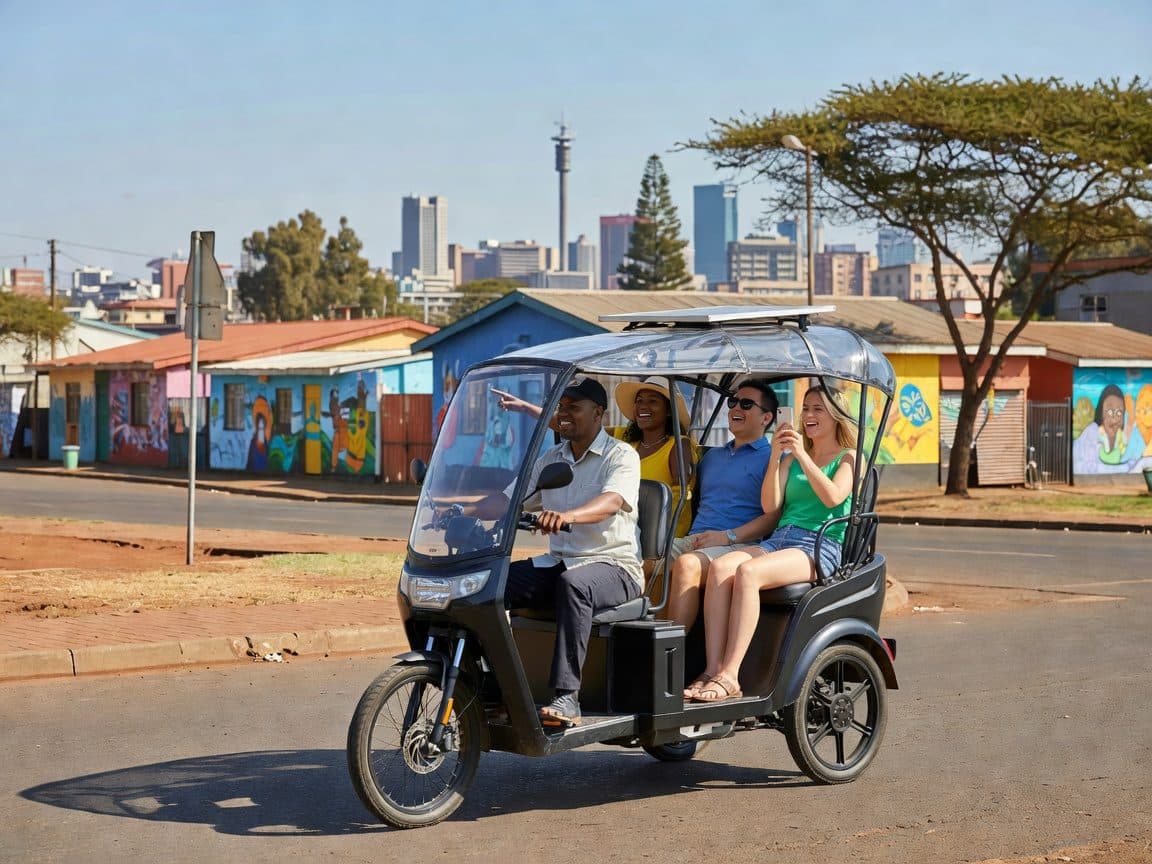 Johannesburg: Soweto Tuk-Tuk or Bike Tour with transfer