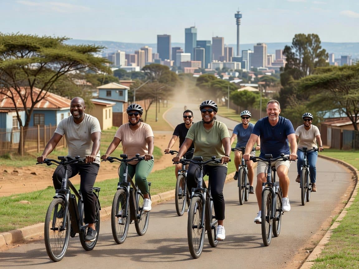 Soweto: Guided Bicycle Tour with Lunch