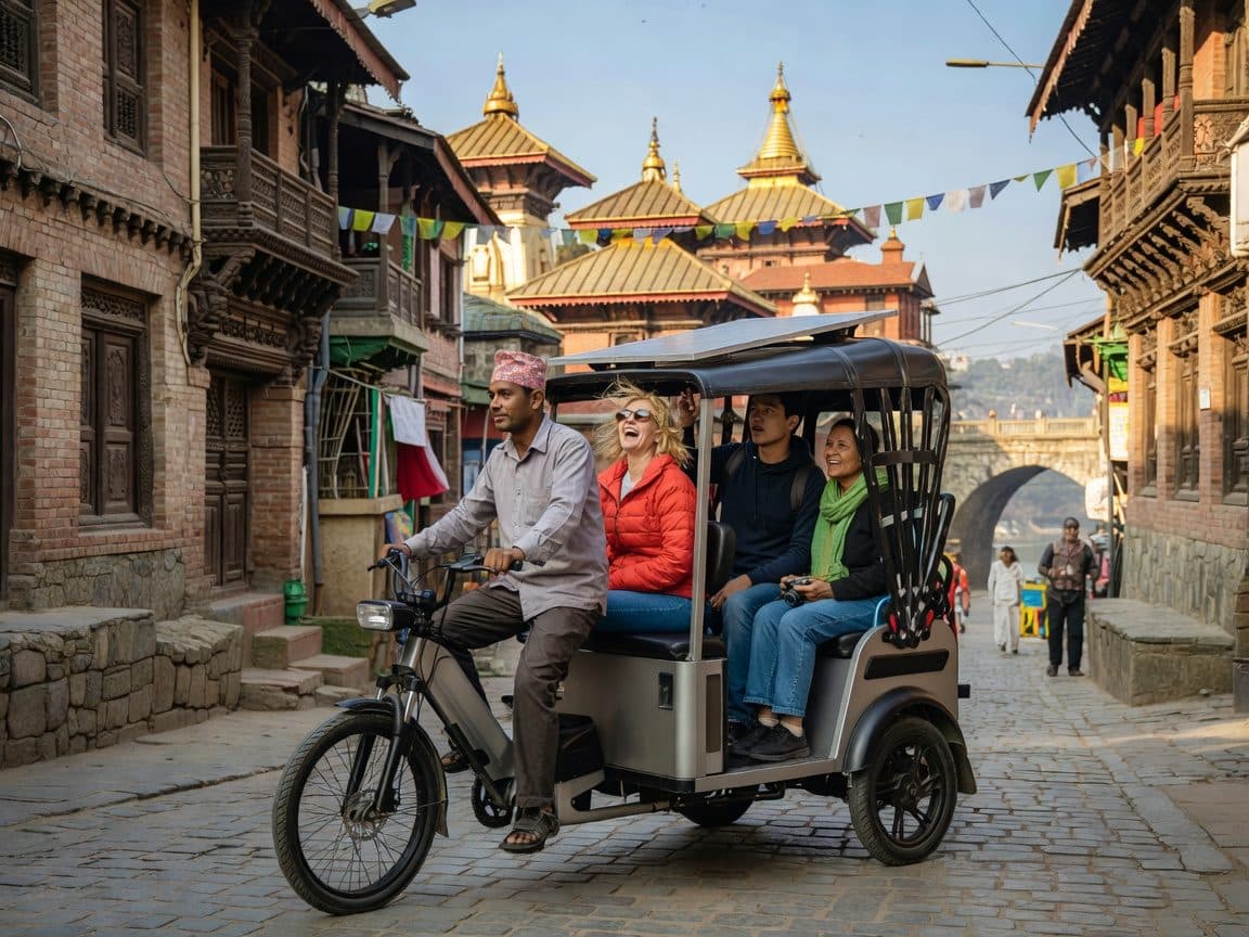 Thamel Rickshaw Tour