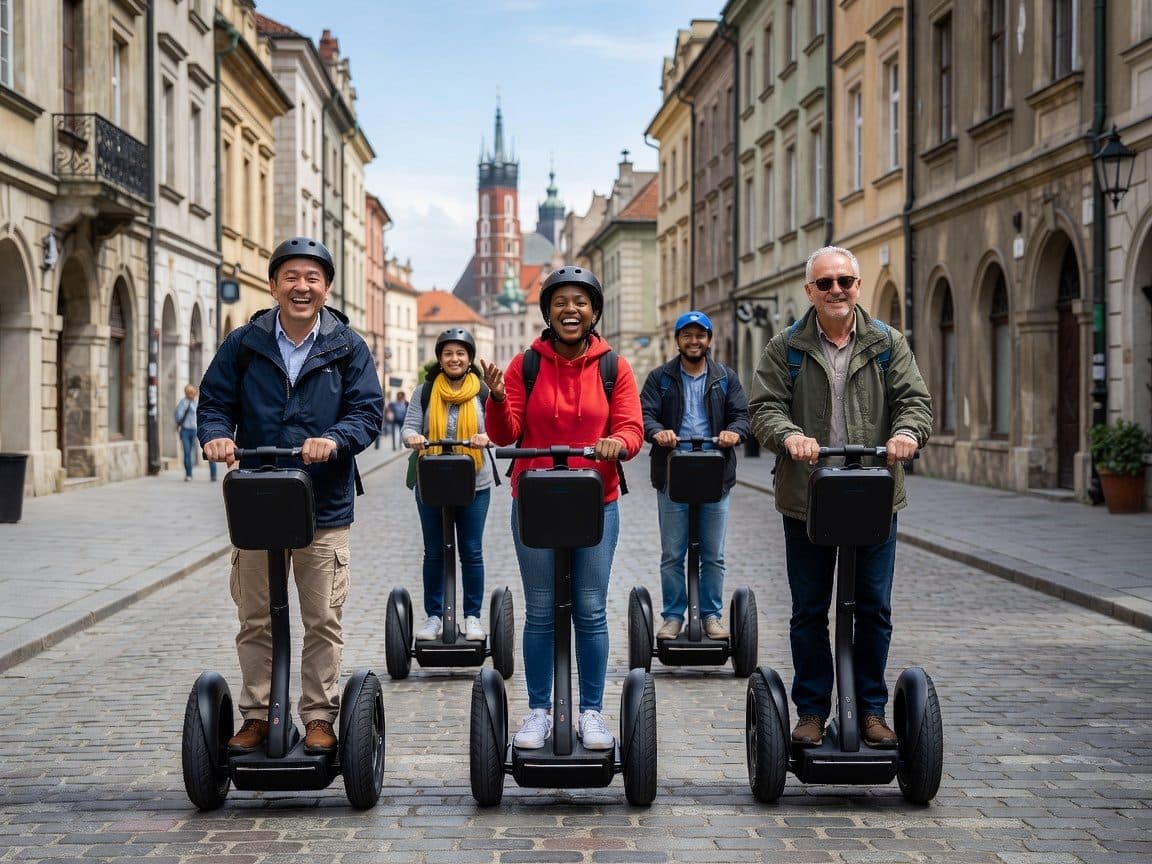 Krakow: Old Town Guided Segway Tour