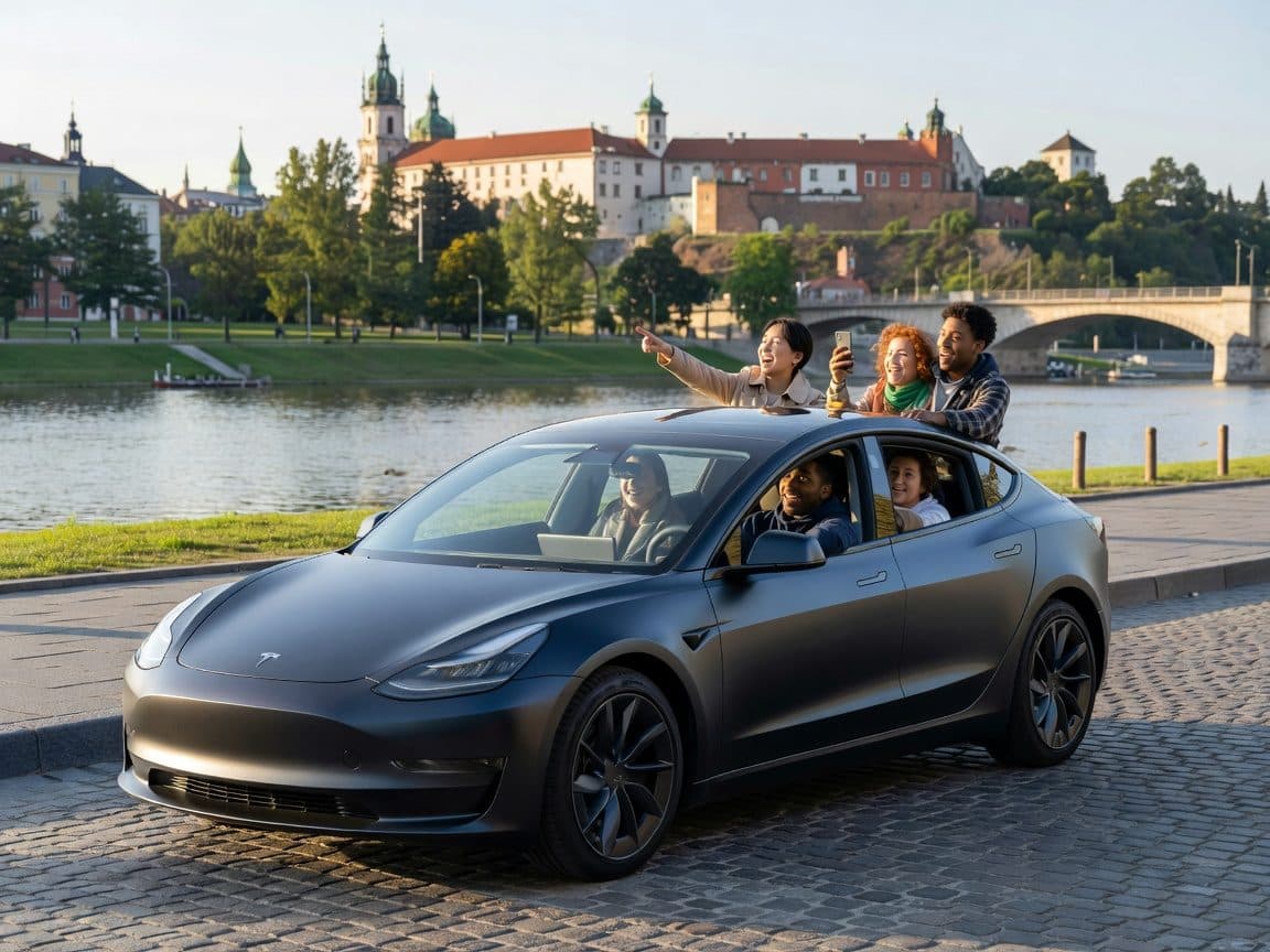 Krakow: City Tour of 3 Districts by Electric Car