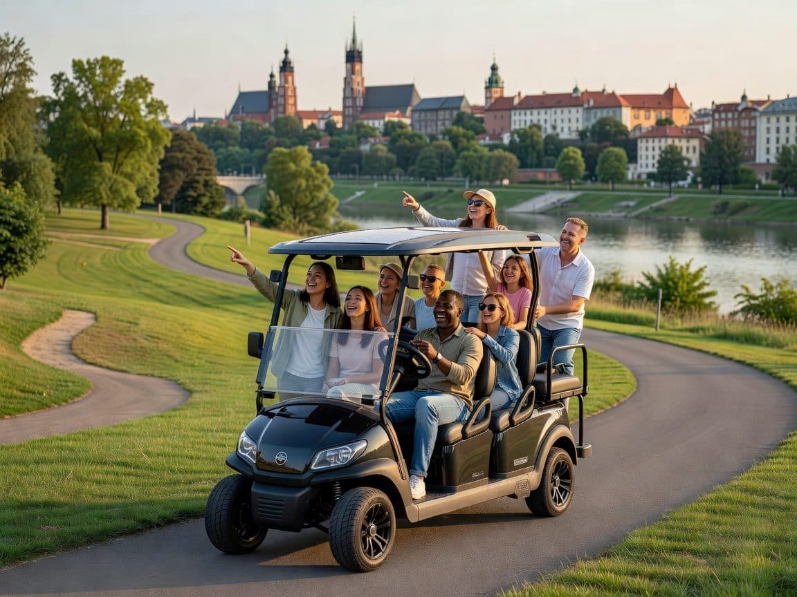 Krakow: City Tour by Electric Golf Cart