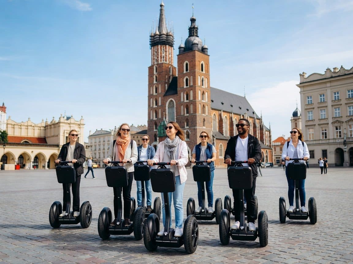 Krakow Old Town Segway Tour — 2H of History, Fun & Discovery