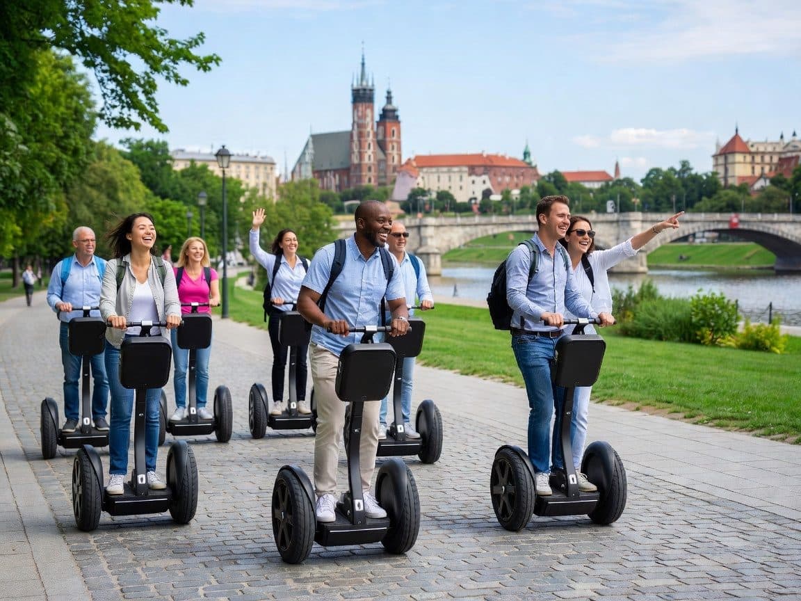 Krakow: 1-Hour Royal Route Segway Tour