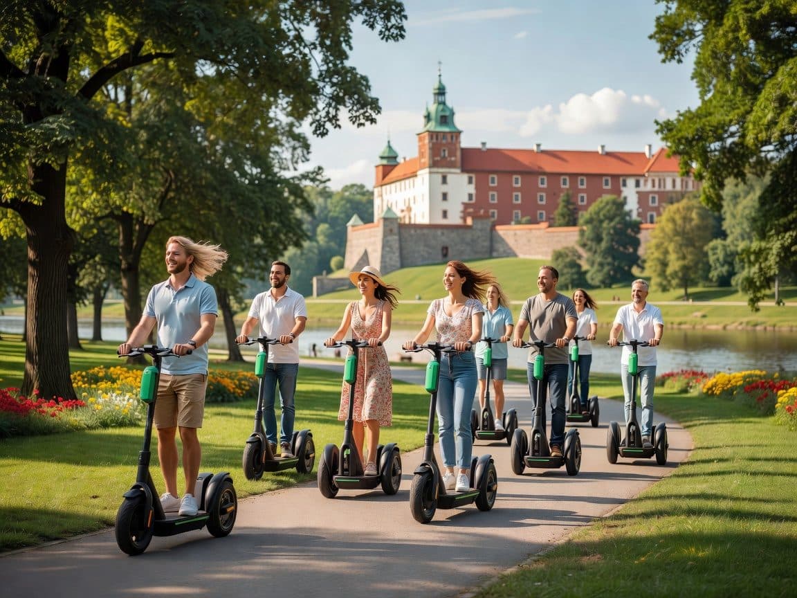 Krakow: Rent Segway Electric Scooter - 6h or full day