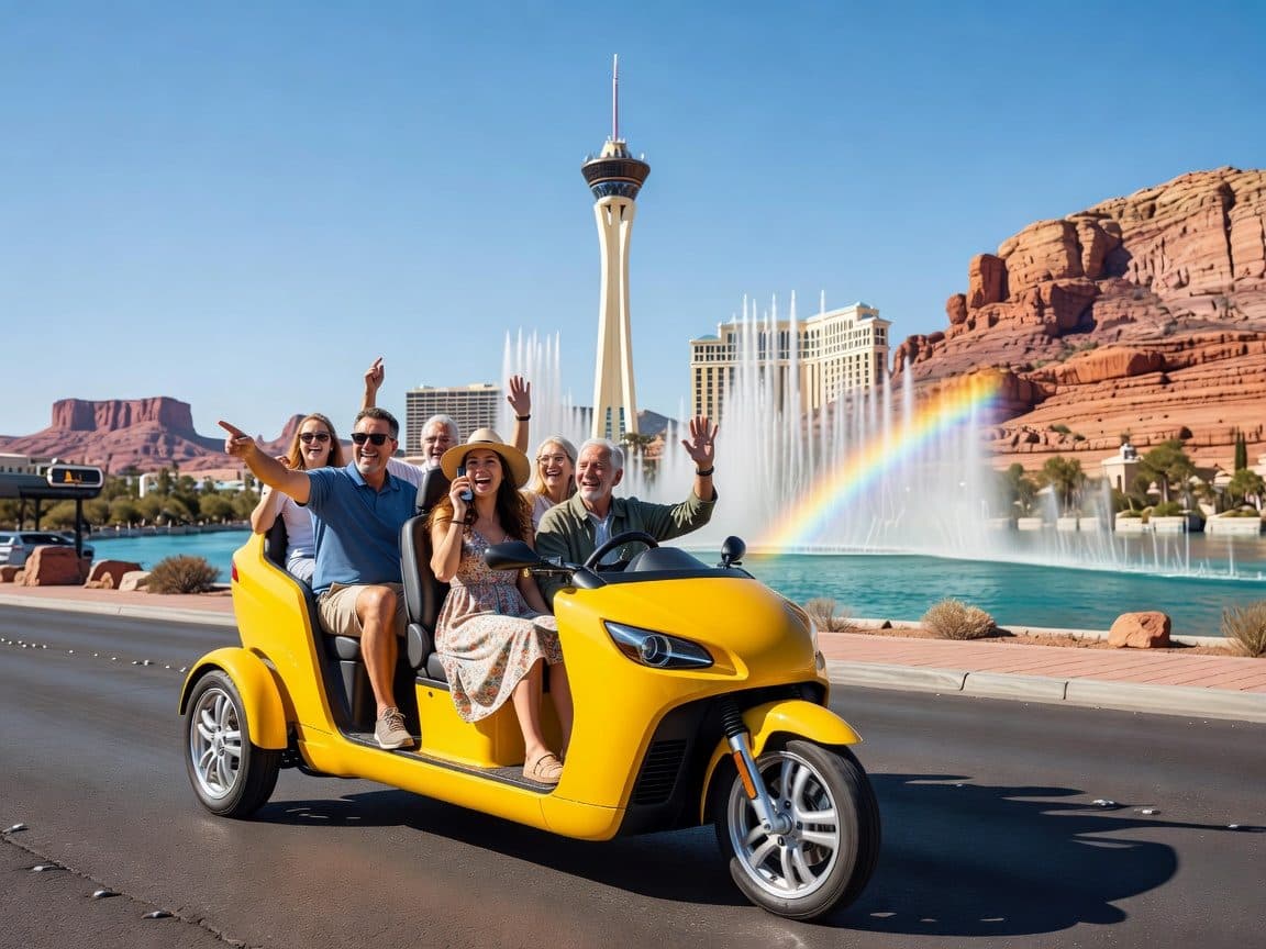 Red Rock Canyon Ticket and Audio Tour in a GoCar