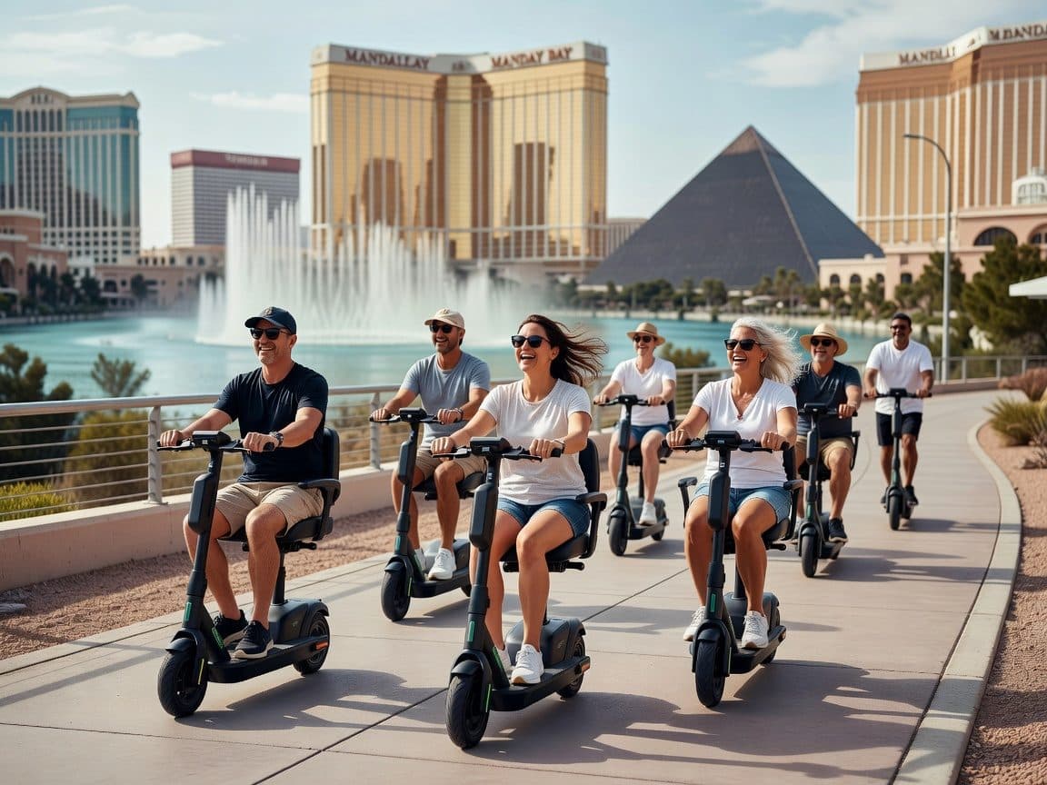 Las Vegas Strip: Mobility Scooter Tour W/ Lunch