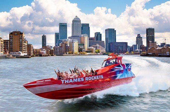 Rocket Rebel London Speedboat Experience