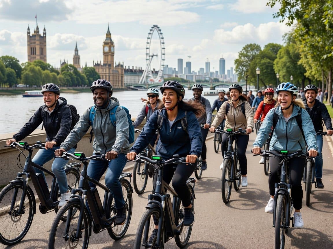 Epic and Electric: E-Bike Tour of London