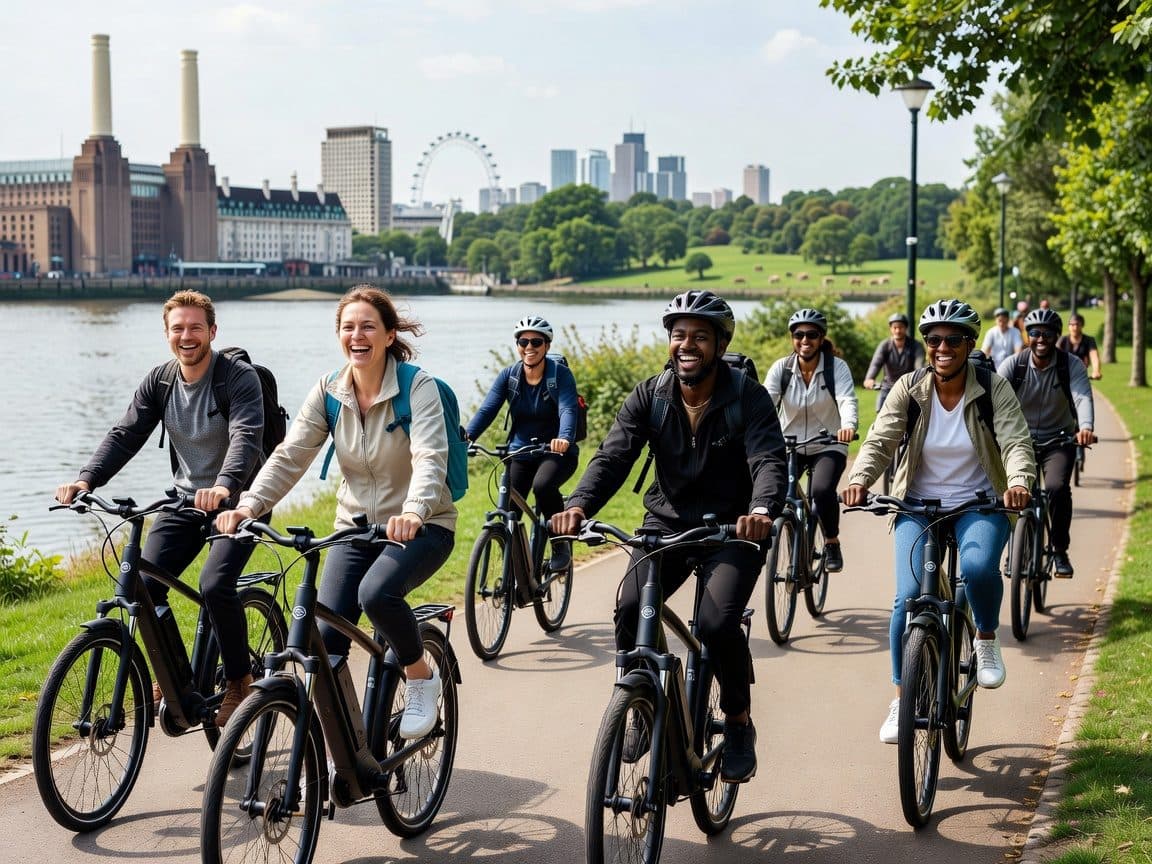 London: Battersea to Richmond Park Scenic E-Bike Adventure