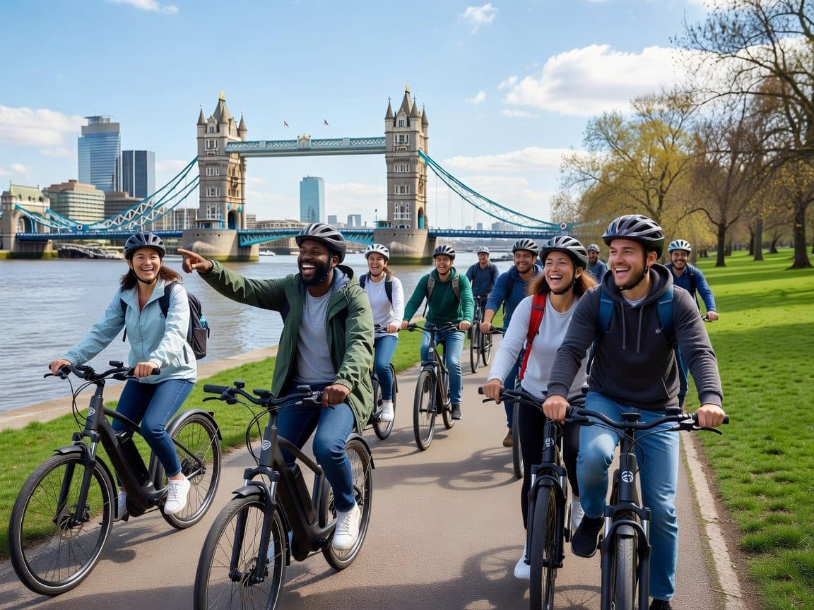 London eBike Tour with Real Artefacts - 3hr Small Group Tour