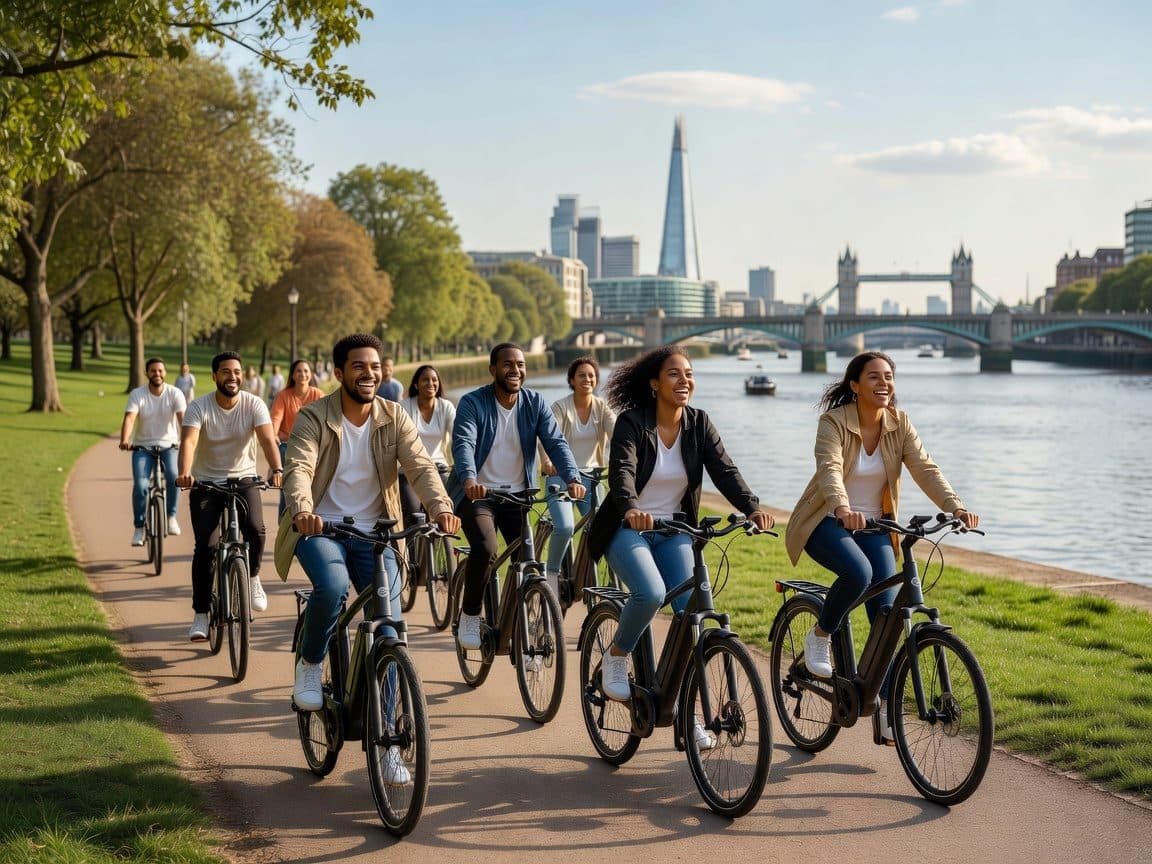 London E-Bike Tour with Real Artefacts - Royal London Tour