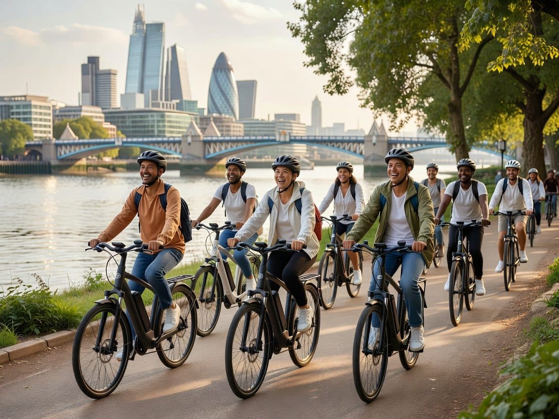 London: Private eBike Tour with Guide and Real Artefacts