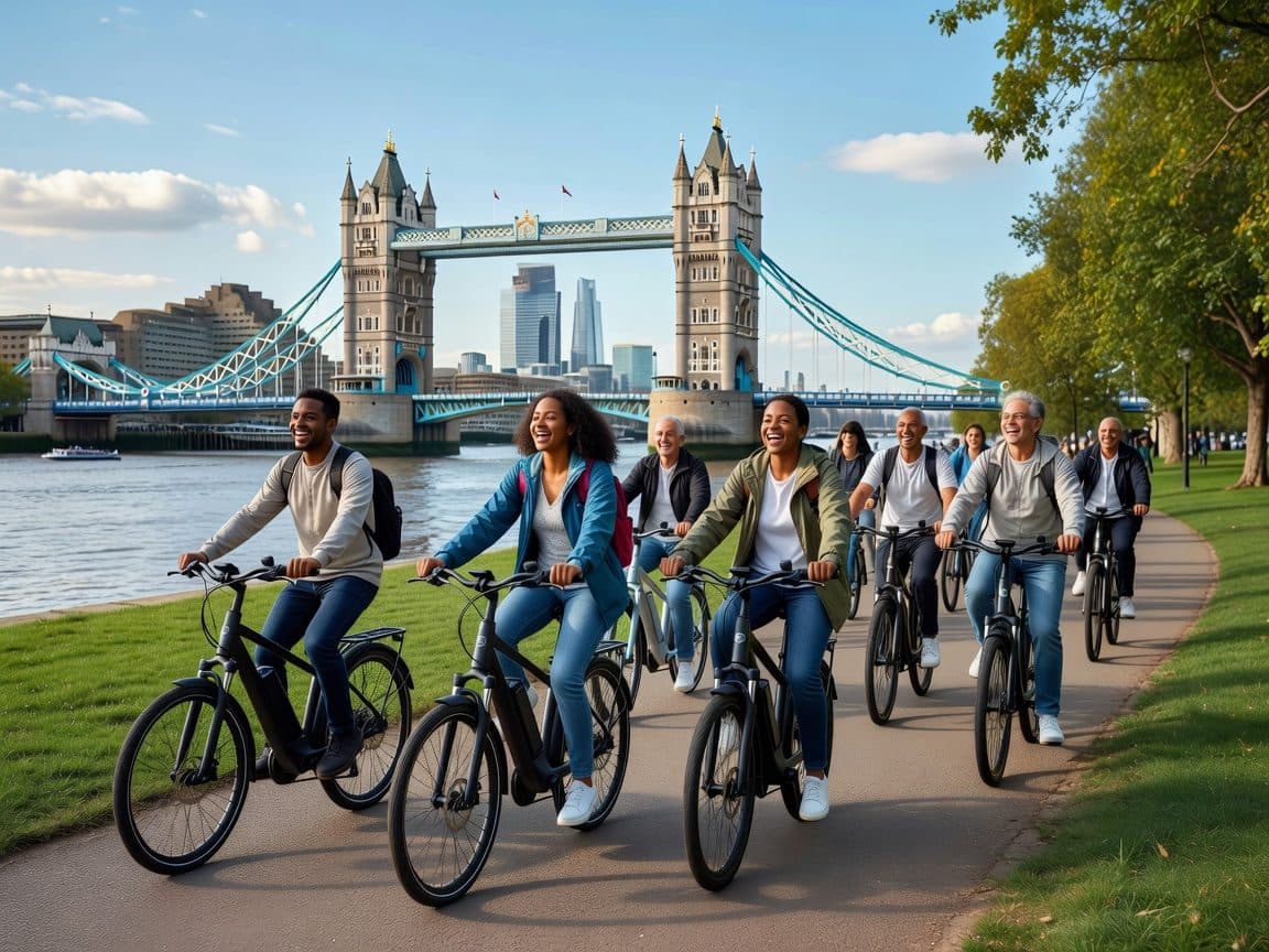 London: Guided E-bike Tour