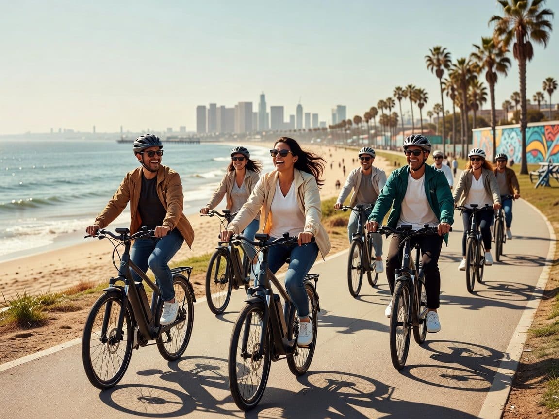 Los Angeles: Santa Monica and Venice eBike Tour