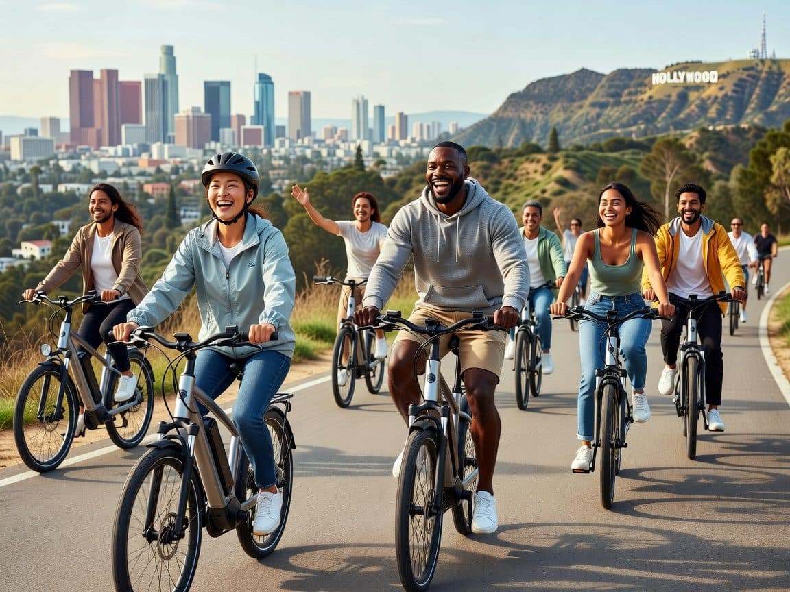 Los Angeles: Scott E-Bike Tours Hollywood