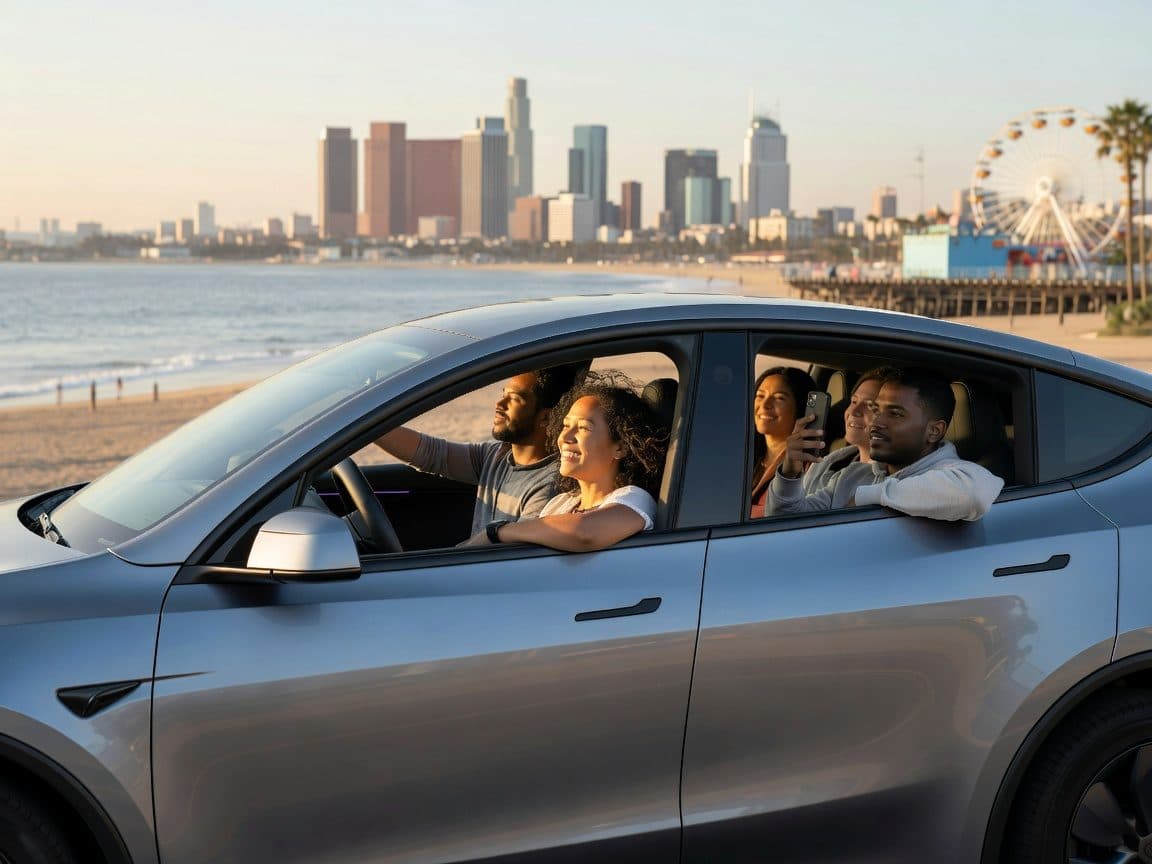 Los Angeles: Full-Private Tour Self-Driving Car with Pick-Up