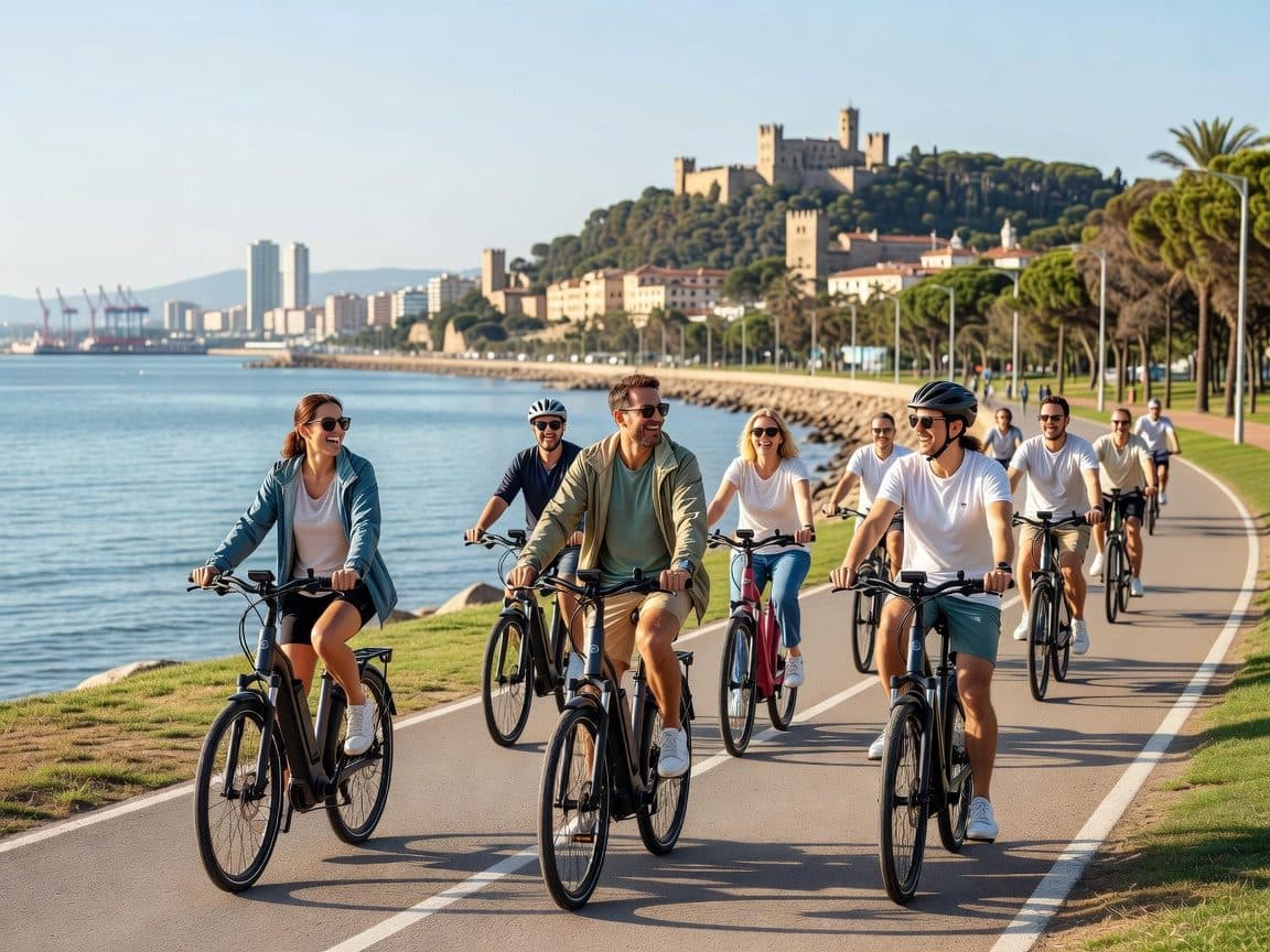 Málaga: E-Bike City Tour with Gibralfaro Forest