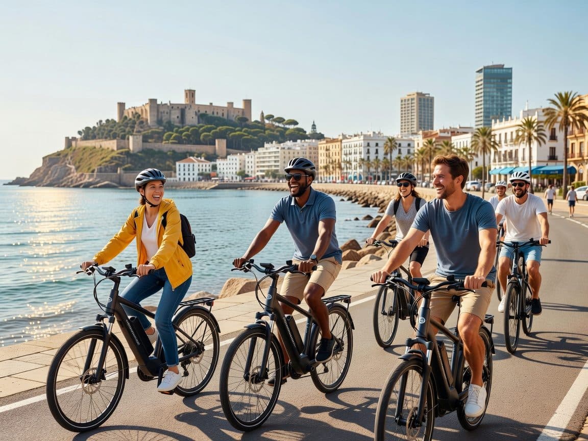 Málaga: E-Bike City Tour, Gibralfaro & Full-Day Rental