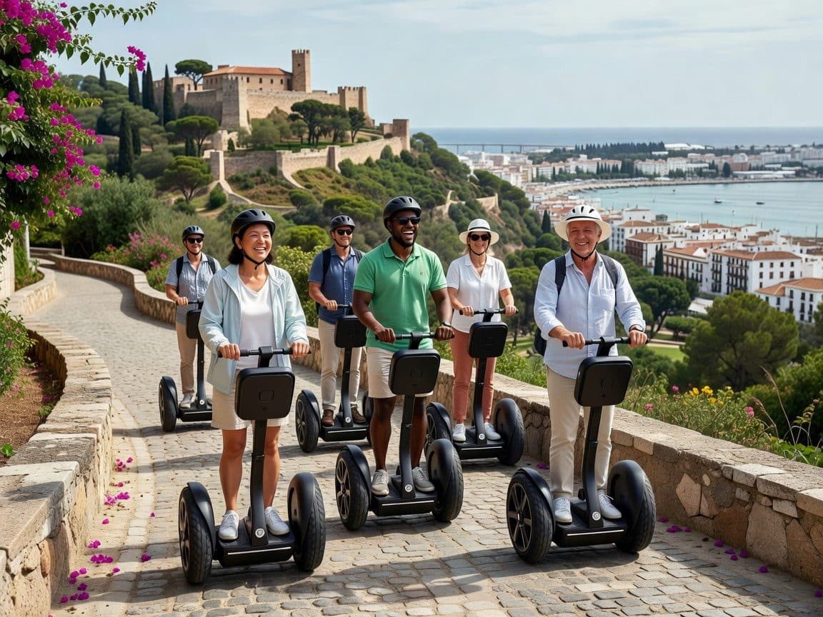Malaga segway: Panoramic tour of Gibralfaro