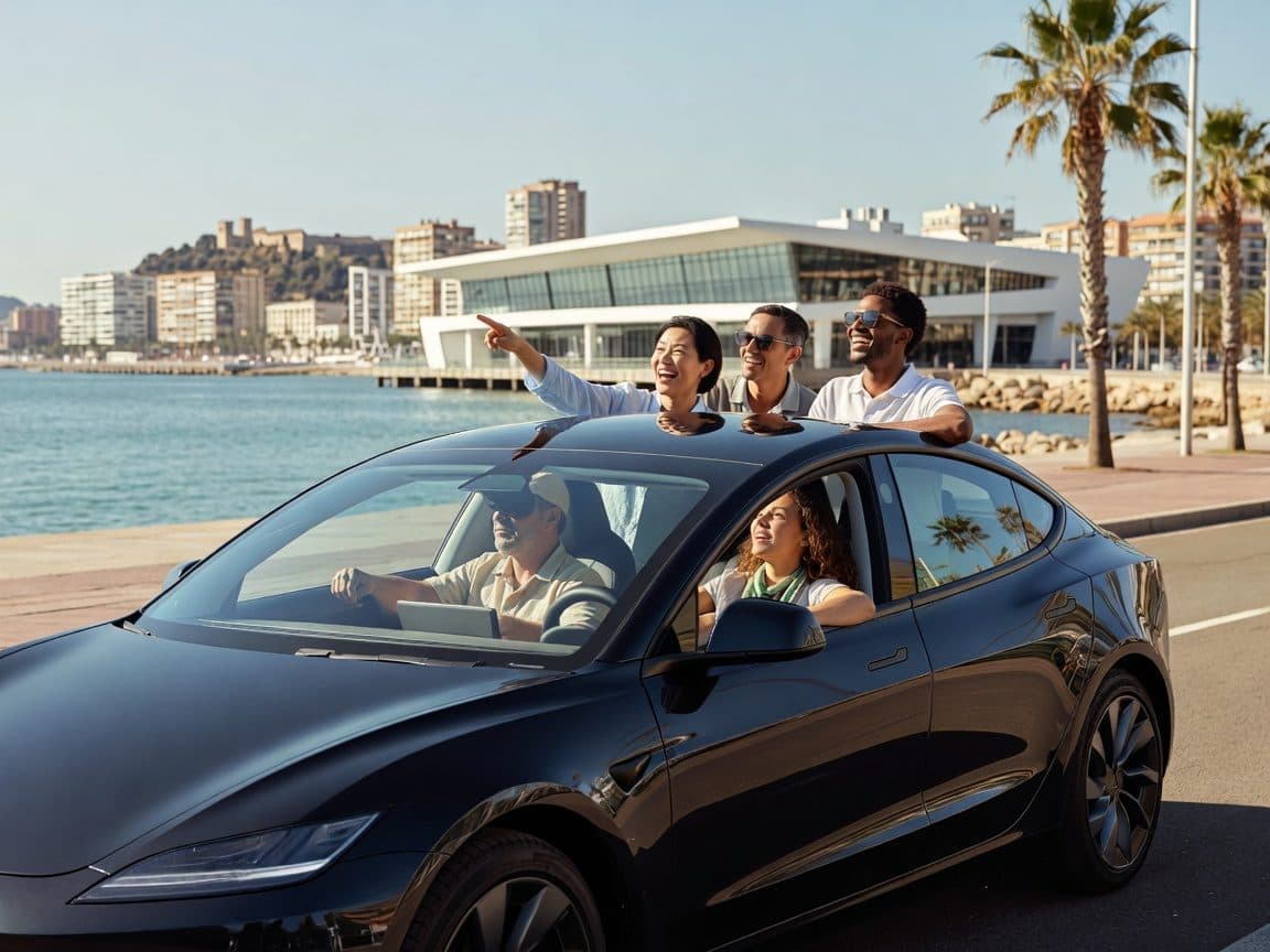 Cruise Terminal Pickup: Málaga in 2 Hours by Electric Car