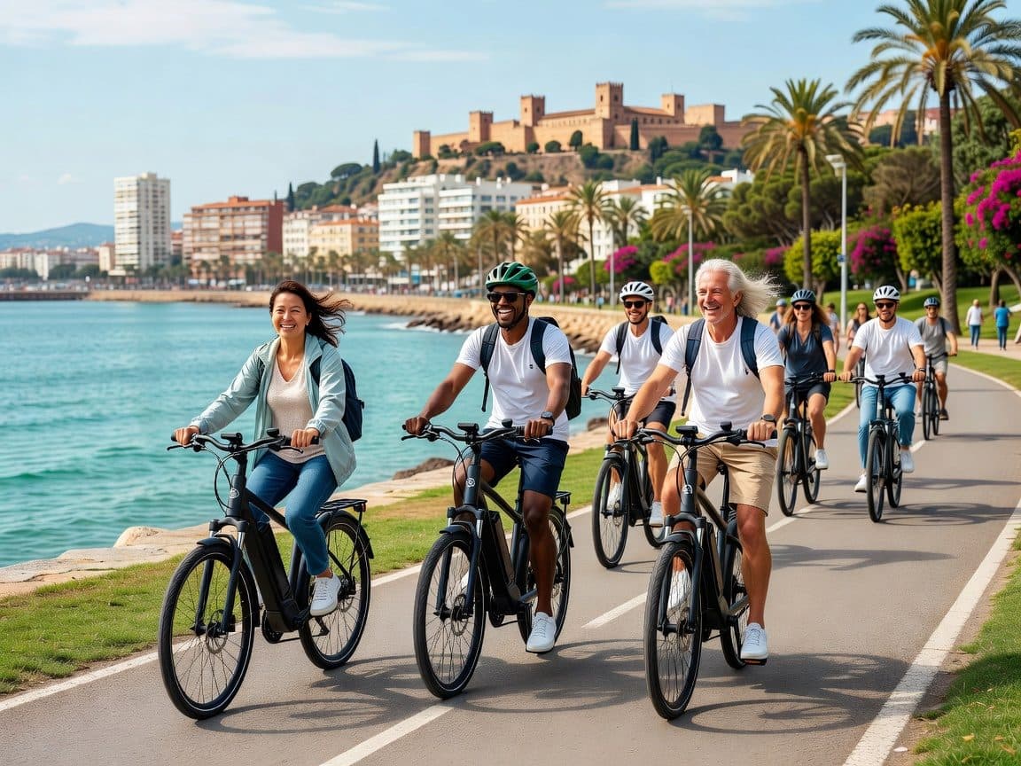 Malaga: Guided E-Bike Tour