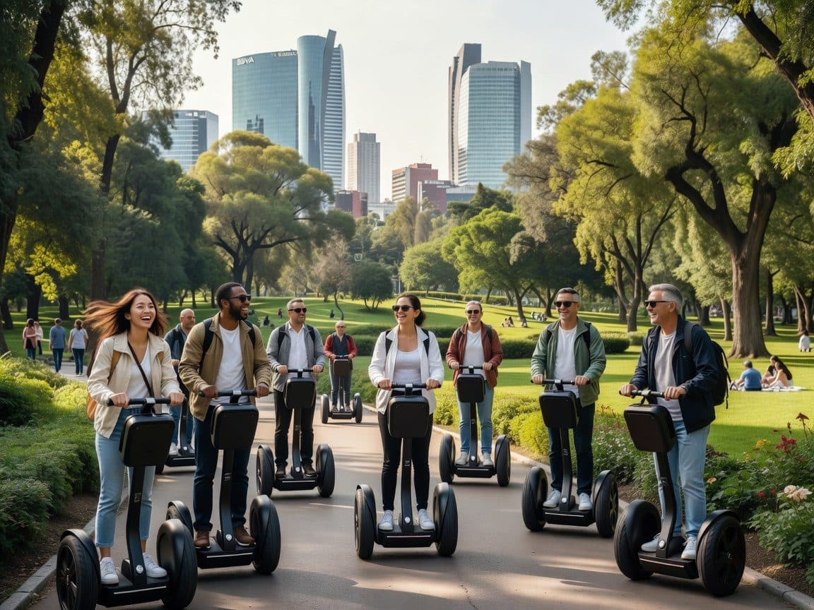 Mexico City: Polanco & Chapultepec Park Segway Tour