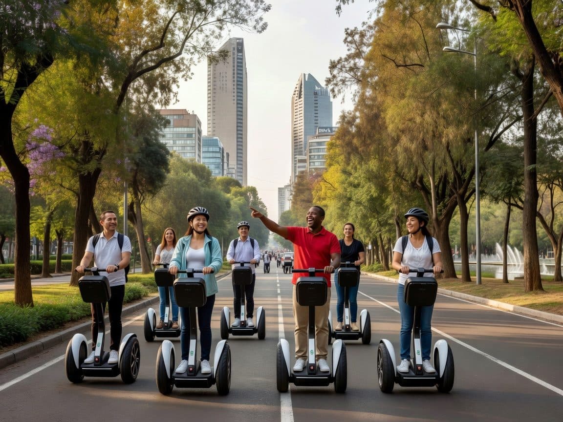 Mexico City: Paseo de la Reforma Segway Tour